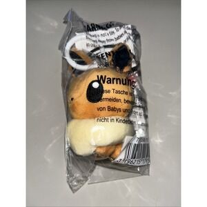 Pokemon Center Eevee Pokémon Dolls Plush Key Chain 6" BRAND NEW